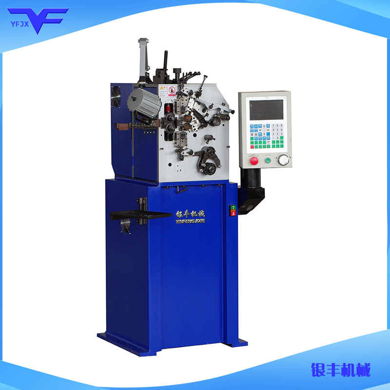 CNC-YF-8208多轴数控压簧机