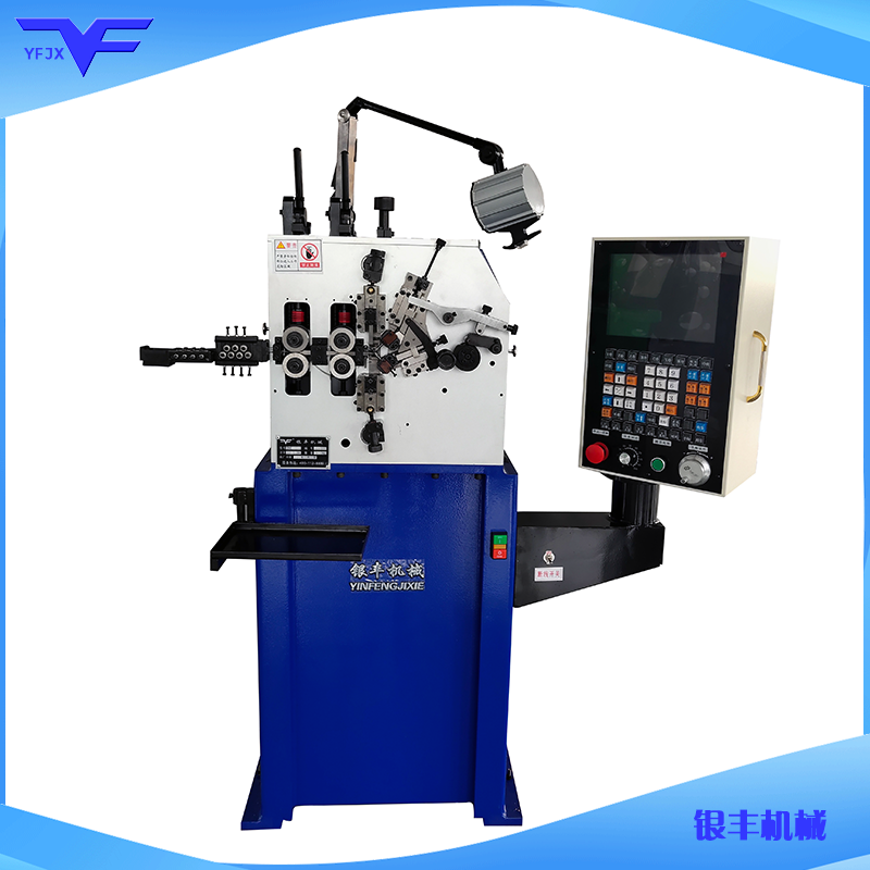 CNC-YF-8512多轴数控压簧机