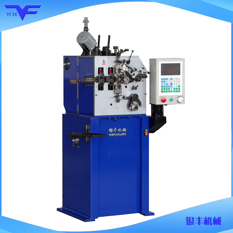CNC-YF-8212多轴数控压簧机